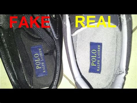 spotting fake ralph luren shoes mens|ralph lauren identification.